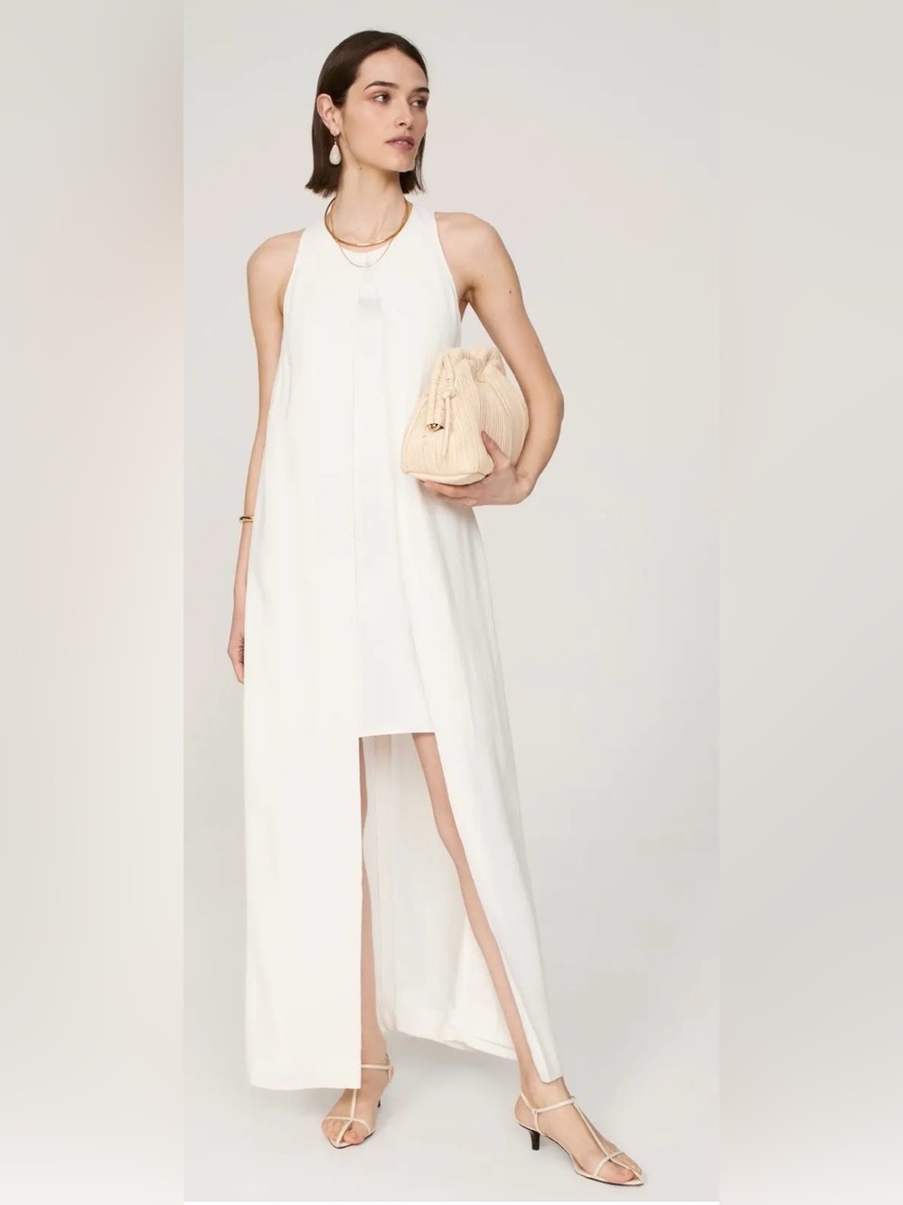 RTR Rosetta Getty Cape Mini Dress (0244)